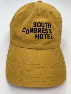 South Congress Hotel Austin TX Dad Hat Otto One Size Adjustable Back